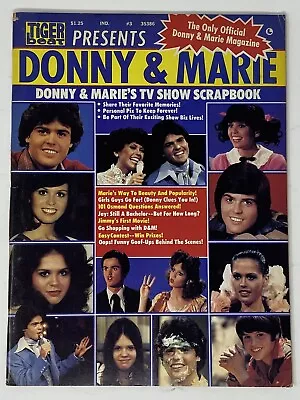 Tiger Beat Presents Donny & Marie Osmond Magazine #3 1977 Poster • £12.06