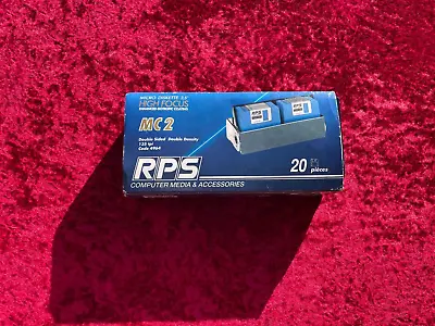 RPS MC2 Twin 3.5  Floppy Disk Plastic Storage Boxes • £9