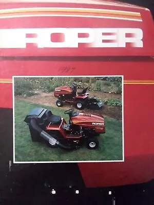 $98.51 • Buy Roper Lawn Yard Garden Tractor & Implements 1990 Sales Brochure Catalog GT 18 YT