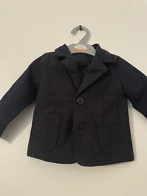 £7 • Buy Baby Boys Button Up Blazer Suit F And F 6-9 Months Tesco