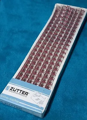 3/8  6pc Red Wire - ZUTTER - Bind-It-All Wires - Owire 12  Binding Wire - 2668 • £8.49