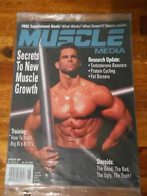 MUSCLE MEDIA Bodybuilding Magazine MIKE RYAN 8-97 (New) • $19.99