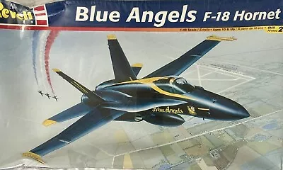 REVELL BLUE ANGELS F-18 HORNET PLASTIC MODEL 1:48 #85-5820-sealed • $14.99