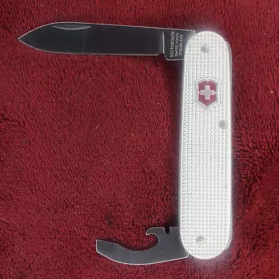 Victorinox Bantam Alox Swiss Army Knife 93mm Silver • $34.95