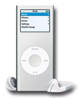 Apple IPod Nano 2nd Generation Gen 4GB Silver - MP3 MP4 Music Player Bundle • £89.99