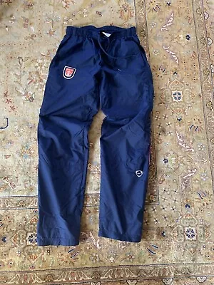 Vintage Nike Arsenal FC Soccer Joggers Track Pants Size S 90s 00s • $24.99