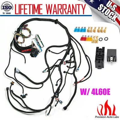 New Standalone Wiring Harness W/ 4L60E For 97-06 DBC LS1 Engines 4.8 5.3 6.0 • $84.10