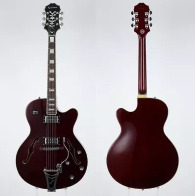 Epiphone Emperor Swingster Wine Red 2010 Electric Guitar W/soft Case • $764