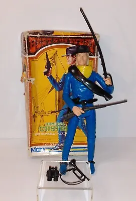 Vtg. Marx Best Of The West 1968 General Custer W/ Original Box & Accessories • $74.99