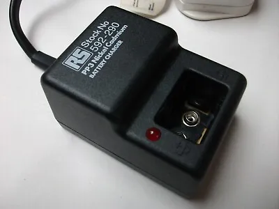£4.50 • Buy Battery Charger For PP3 Ni-cd Batteries - RS 592-290