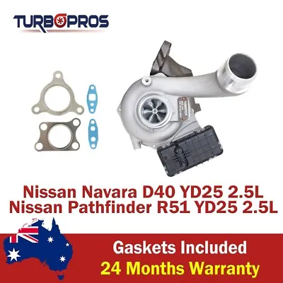 $744 • Buy Premium Billet Turbo Charger For Nissan Navara D40/Pathfinder YD25 2.5L 2010+