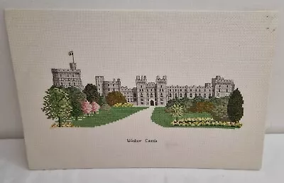£13.99 • Buy Windsor Castle Cross Stitch Finished Picture