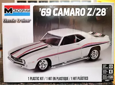 Revell MONOGRAM '69 Camaro Z/28 NEW Sealed Plastic Model Kit Chevy 1969 • $32