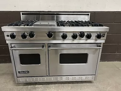 VIKING VGIC4876GSS- 48  PRO Gas Range Oven 6 Burners + Griddle Stainless (1) • $5899.99