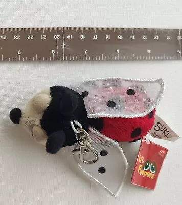 Lil Peepers Dotty The Ladybird With Key Chain • £2.99