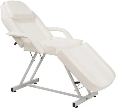 White/Black Multifunction Massage Table Adjustable Facial Bed Salon Tattoo Chair • $179.99