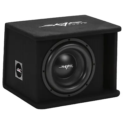 New Skar Audio Sdr-1x10d2 1200 Watt Single 10  Loaded Vented Subwoofer Enclosure • $157.24