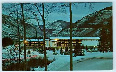 $6.78 • Buy VAIL, Colorado CO ~ Evening View THE LODGE Ski Resort Hotel 1960s-70s  Postcard