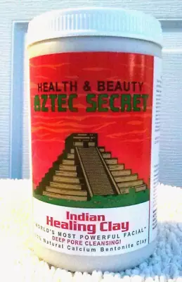 Aztec Secret Indian Healing Clay Deep Pore Cleansing Insect Bite Facial 2lb 2023 • $14.95