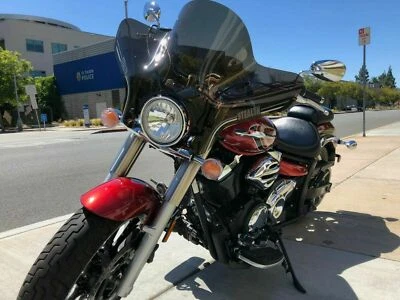 $259.93 • Buy Yamaha XVS 650 950 1100 V-Star Custom Classic TINTED STEALTH WINDSHIELD FAIRING