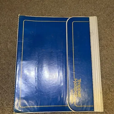 Vintage Trapper Keeper  Blue Notebook 3 Ring Binder Report Holder/K-SHE Sticker • $7.99