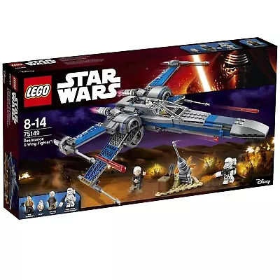 LEGO STAR WARS 75149 Resistance X-Wing Fighter - BRAND NEW RARE RETIRED SET! • $170