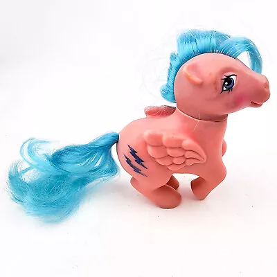 Vintage My Little Pony Firefly Lightning Pegasus G1 Hasbro Hong Kong 1983 FLAWS • $14.99