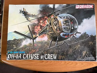 Dragon 1/35 Nam Series. OH-6A Cayuse W/ Crew. • £29.95