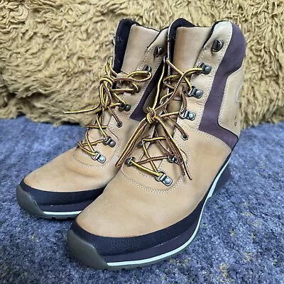 Timberland 89367 Women Canarsie Brown Leather Waterproof HIKING Ankle Boots 8.5M • $22.99