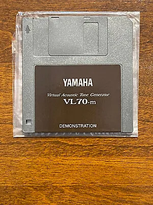 Factory Floppy Demonstration Disk For Yamaha VL70-m - FLOPPY DISK ONLY • $3.95