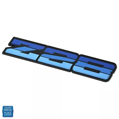 1986-87 Chevrolet Camaro Z28 Rocker Panel Emblem Dark Blue GM 20615650 • $70.99