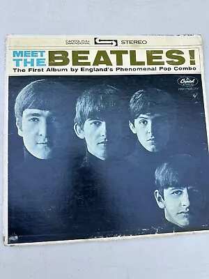 The Beatles – Meet The Beatles-Orig-Vinyl-LP-Capitol T-2047 MONO-Early Press • $16.99