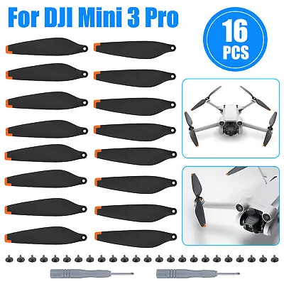 $12.98 • Buy 16PCS Low-Noise Propellers Props Blades For DJI Mini 3 Pro Drone Accessories USA