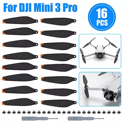 16PCS Low-Noise Propellers Props Blades For DJI Mini 3 Pro Drone Accessories USA • $12.48