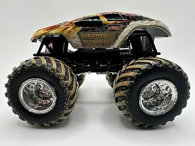 Hot Wheels Monster Jam Truck MAX-D Maximum Destruction Mud Tires  1:64 • $5.99