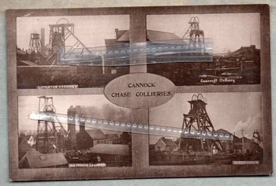 £15 • Buy Cannock Chase Collieries, Cannock, Leacroft, Littleton Old Coppice Pits Colliery