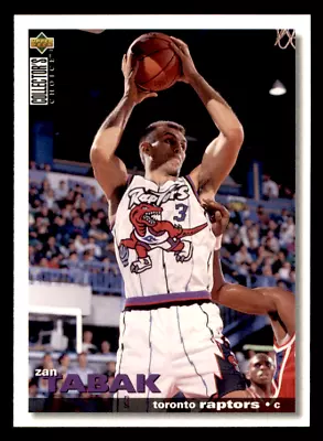 1995 Collector's Choice Zan Tabak    #310 Toronto Raptors • $2.40