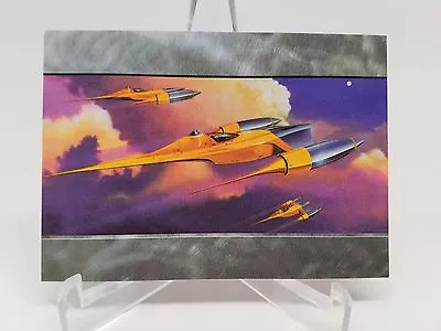 1998 Star Wars Collector Promo Card SW5 Naboo Star Fighter • $4.27