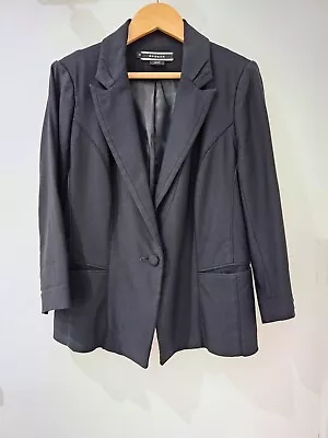 Basque Petite Size 6 Jacket Blazer Navy • $25