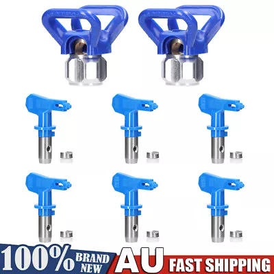 Airless Paint Sprayer Nozzles Tips Reversible Spray Gun Nozzle Filters Replace • $26.99