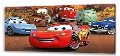 Disney Cars The Cast  Canvas Picture  • £14.49