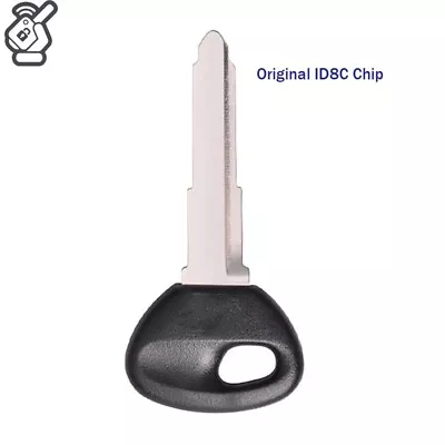 Uncut Transponder Ignition Key With ID8C Chip Fob For Mazda MVP 626 Miata MX5 • $48.28