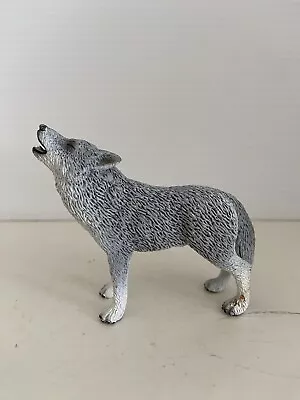 Schleich Wolf Howling Retired Wild Life Figurine Figure • $18