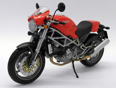 Minichamps 1/12 Scale Diecast - 122 120120 Ducati Monster S4 Red Motorbike • $138.99