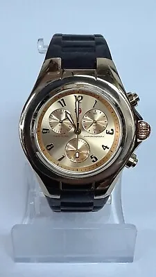 Authentic Michele Women Watch Gold Tone Tahitian Jelly Bean Chrono MWW12F000030 • $109.99