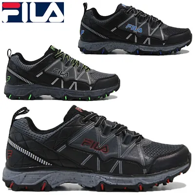 Mens Fila Walking Hiking Trail Winter Work Sports Outdoor Boots Trainers Shoes • £21.95