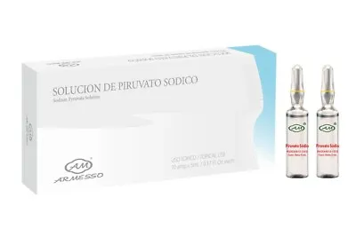 Sodium Pyruvate By Armesso Mesotherapy Mesoterapia Solucion De Piruvato Sodico • $84.99