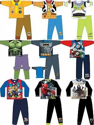 Boys Pyjamas Disney/Marvel/Nickelodeon/DC Character Cotton Blend 1-12 Years • $28.59