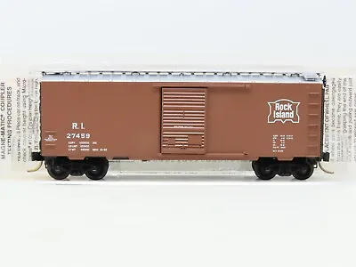 N Scale Micro-Trains MTL 20058 RI Rock Island 40' Single Door Box Car #27459 • $24.95