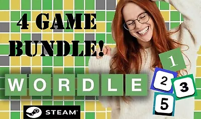 WORDLE 1 2 3 & 5  (4-Game Bundle) | Steam Game Key (PC) | GLOBAL | FAST DELIVERY • $2.49